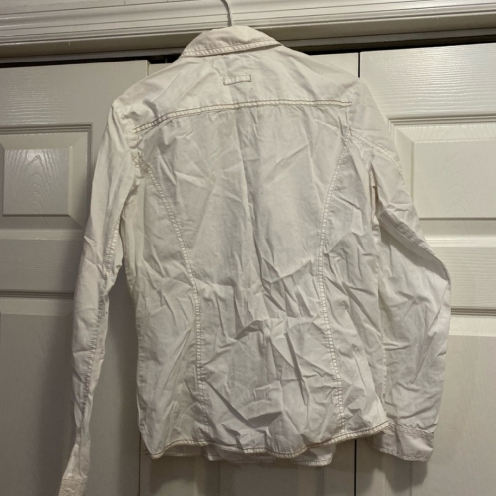 Tommy Hilfiger Strutured Button Up Shirt - Picture 2 of 2